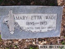 Mary June Etta Paul Wade