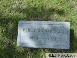 Percy D Campbell