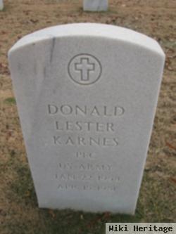 Donald Lester Karnes