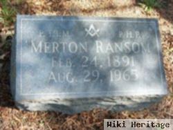 Merton Ransom