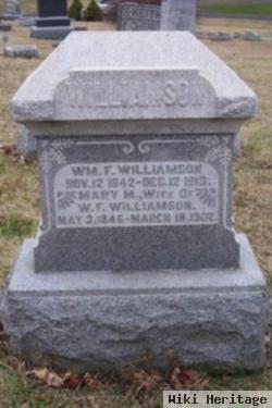 Pvt William F Williamson