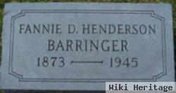 Fannie Henderson Barringer