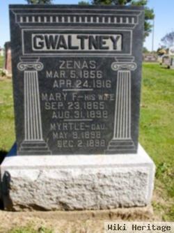 Zenieth J. "'zeno'" Gwaltney