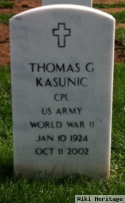 Thomas G Kasunic