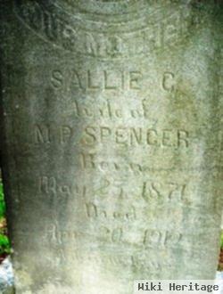 Sarah Christine "sallie" Johnson Spencer