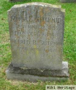 Mary E. Sutphin Sutphin