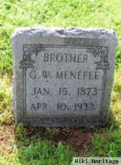 George W Menefee