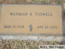 Waymah E Tidwell