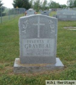 Elverta Edith "vertie" Roten Graybeal