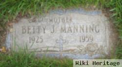 Betty J Manning