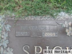 Beatrice L Spickerman