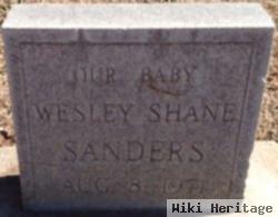 Wesley Shane Sanders