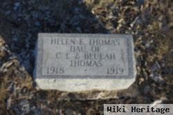 Helen Elizabeth Thomas