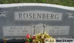 Earl L Rosenberg