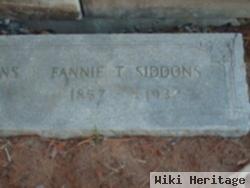 Fannie Thomas Siddons