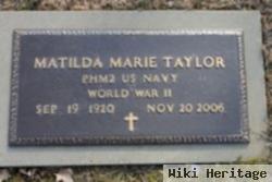 Matilda Marie Estadt Taylor