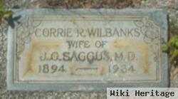 Corrie R Wilbanks Saggus