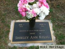 Shirley Ann "shan" Johnson Kelso