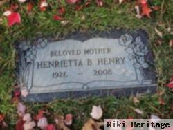 Henrietta B. Henry