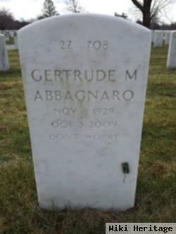 Gertrude M. Abbagnaro