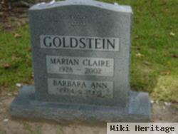 Barbara Ann Goldstein