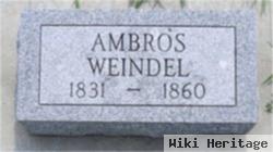 Ambros J. Weindel