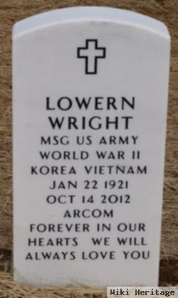 Sgt Lowern "sarge" Wright