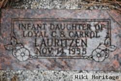 Infant Daughter Lauritzen