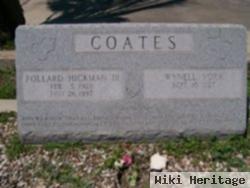 Pollard Hickman Coates, Iii