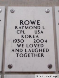 Cpl Raymond Louis Rowe