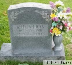 Alice Amelia "allie" Arrington Hicks