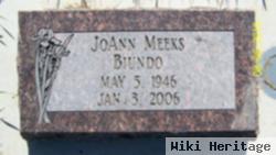 Joann Meeks Biundo