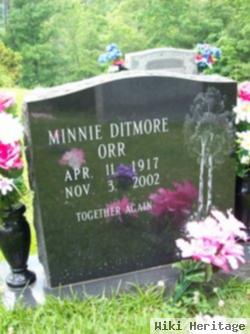 Minnie Ditmore Orr