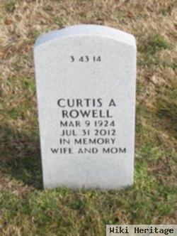 Curtis A Rowell