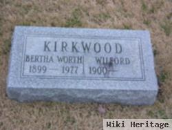 Bertha F Worth Kirkwood