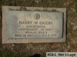 Harry Wayne Crider