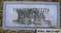 Pauline Konitzer Meredith