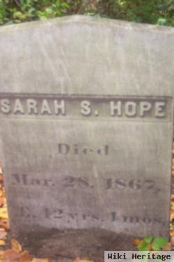 Sarah S. Hope