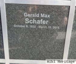 Gerald Max Schafer