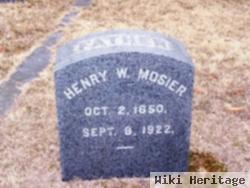 Henry W Mosier