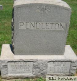 Annie Maria Pendleton Pendleton