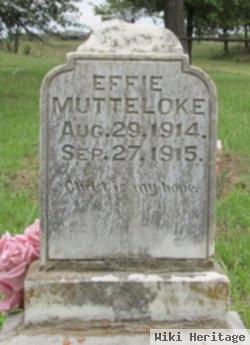 Effie Mutteloke