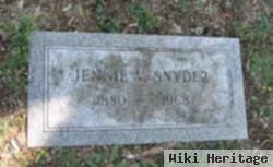 Jennie V Snyder