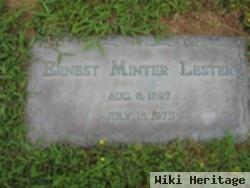 Ernest Mintor Lester