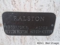 Frederick R. Ralston