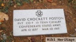 David Crockett Poston