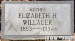 Elizabeth "betty" Harris Willauer