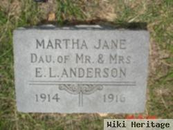 Martha Jane Anderson