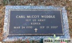 Carl Mccoy Weddle