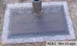 John P. Henderson